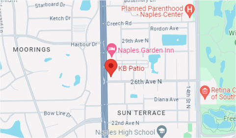 Moorings - Park Shore map