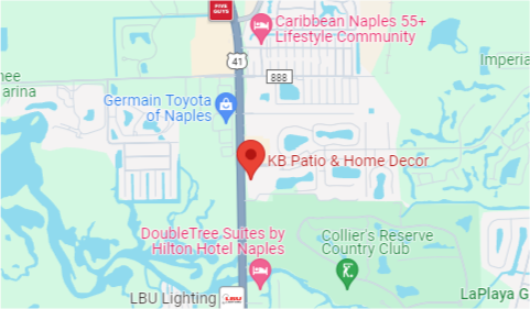 North Naples map